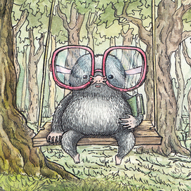 Одиночная прогулка в лесу