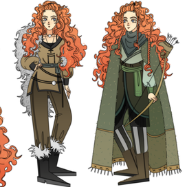 Концепт арты персонажей