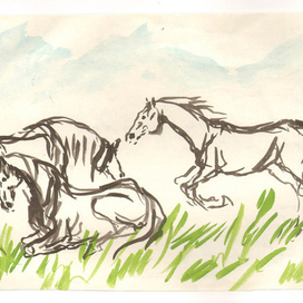 Лошади и горы.jpg