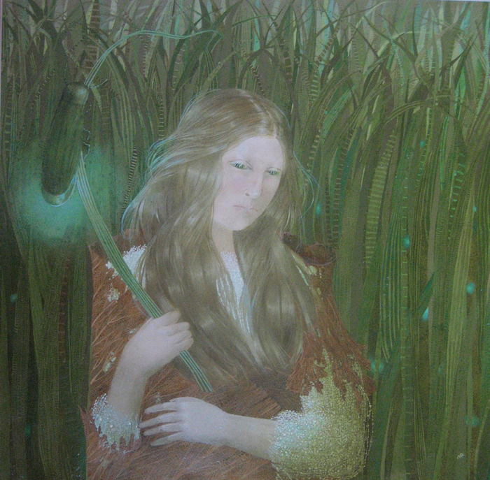 Серия  иллюстраций  к  "Дюймовочке" Г.Х. Андерсена