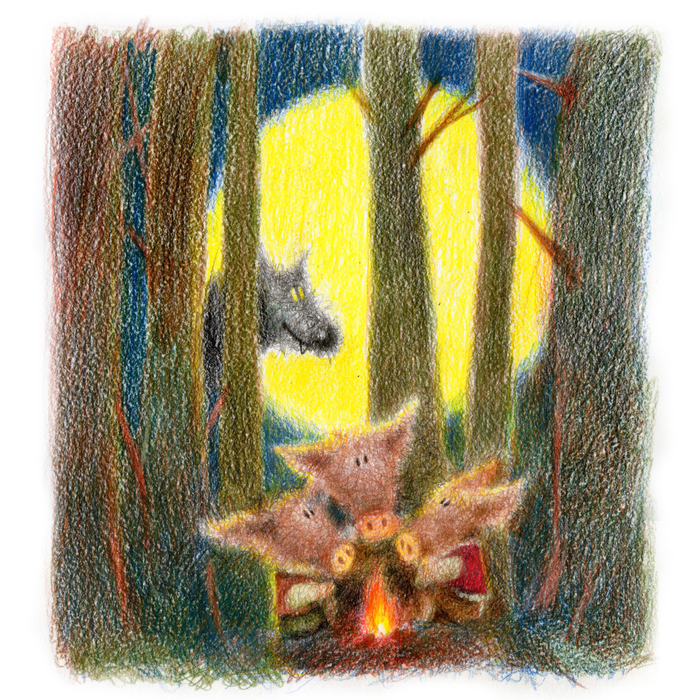 Три поросёнка