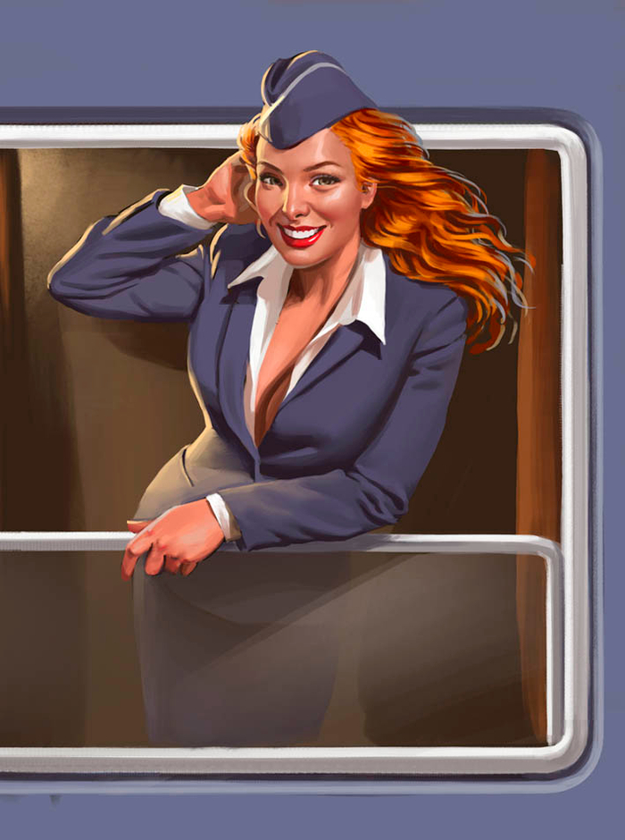 Проводница. Рыжая