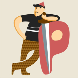 Буквица в журнал