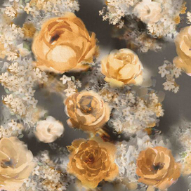 паттерн из акварельных роз 