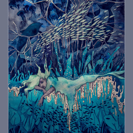 Превратилась она в пену морскую