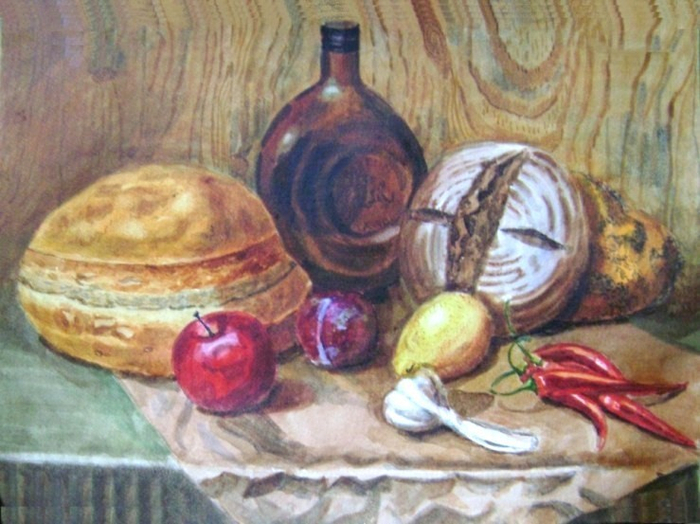 "хлебный" натюрморт
