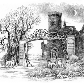 Снежная королева(заброшенный замок разбойников)