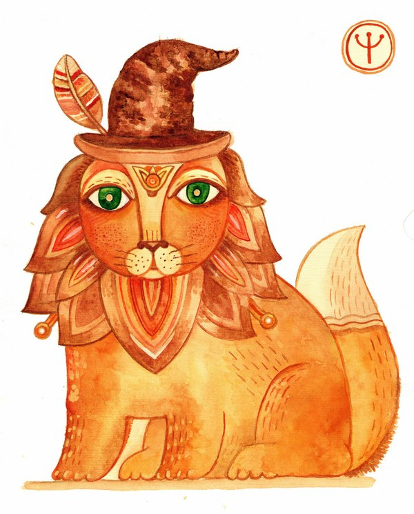 Сказочный кот ( "Звери сказочного леса")
