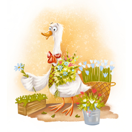 Гусь-флорист