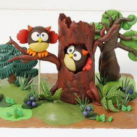 "Совы" КНИГА "ПЛАСТИЛИН", СЕРИЯ "ПОДЕЛКИ", ИЗДАТЕЛЬСТВО "ЭКСМО". 