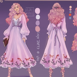 Evangelina Fox (character design)