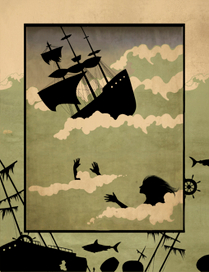 Иллюстрация к сказке Х.К.Андерсена "Русалочка"