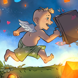 Купидон в летнюю ночь