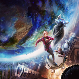 Обложка и задник для книги "По следам коркобана"