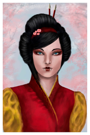 "Настоящая гейша может остановить мужчину одним лишь взглядом".