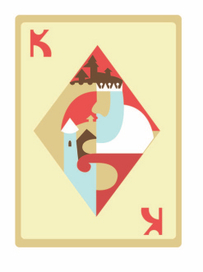 карта.король бубна