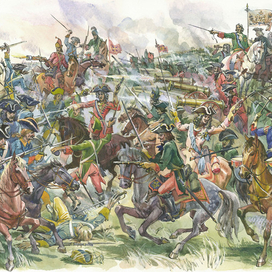 Полтава. Илл. к кн .О. Иванова "Герои ратных дел Отчизны", изд. "Московедение", 2005