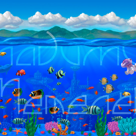 Морской пейзаж 