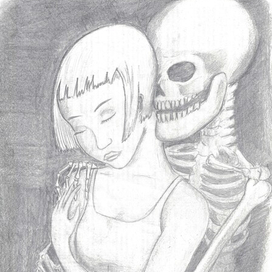 в объятьях смерти