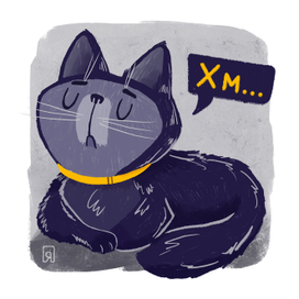 Кот "Хм"