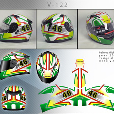 дизайн мотошлемов