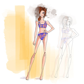 Fashion illustration 