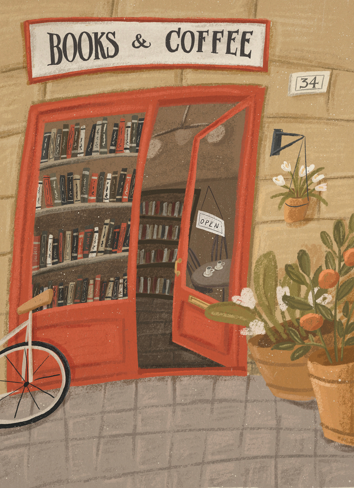   кофе и книги