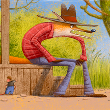 Братец Лис и зайчата