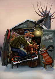 иллюстрация для календаря на 2015г для META-VRN