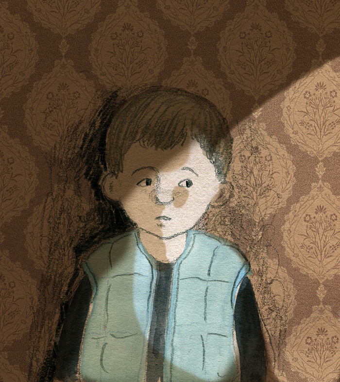 эскиз к мультфильму "Ленинградская молитва"