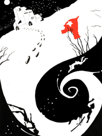 Эскиз к произведению В. Пелевина "Чапаев и пустота"