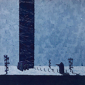 "Мамаша Кураж и ее дети" эскиз декораций