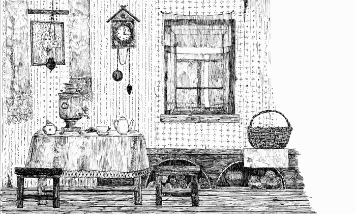 «Деревенская азбука»: разворот 11