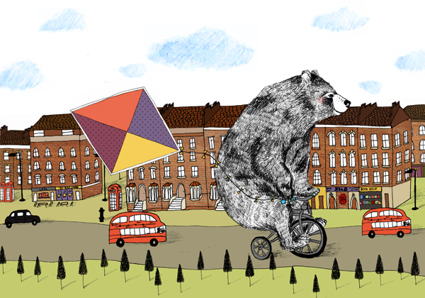 Велосипедная прогулка по Лондону.