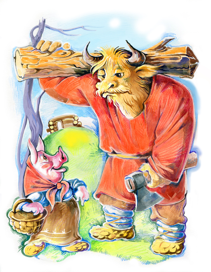 Зимовье зверей