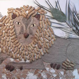 Эко картина Лев