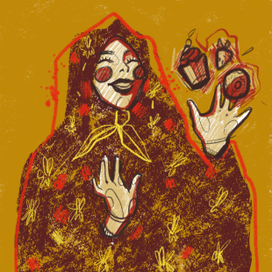 Иллюстрации для пекарни «Серп»