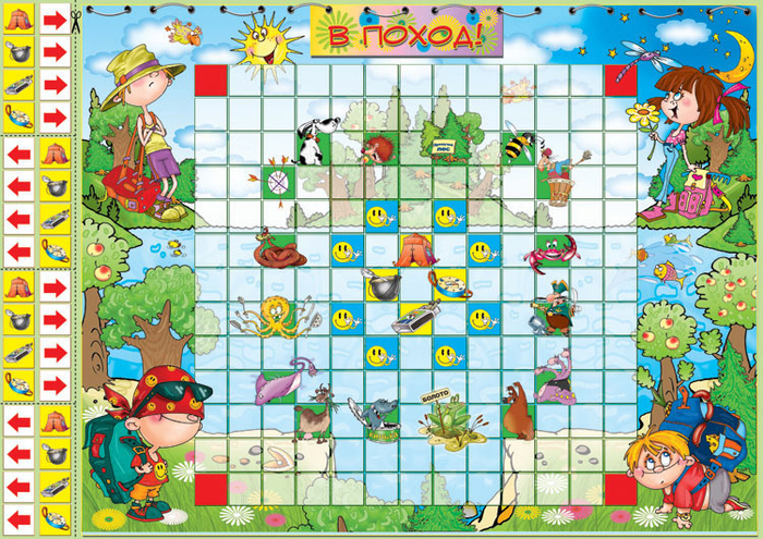 игра-разворот детского журнала