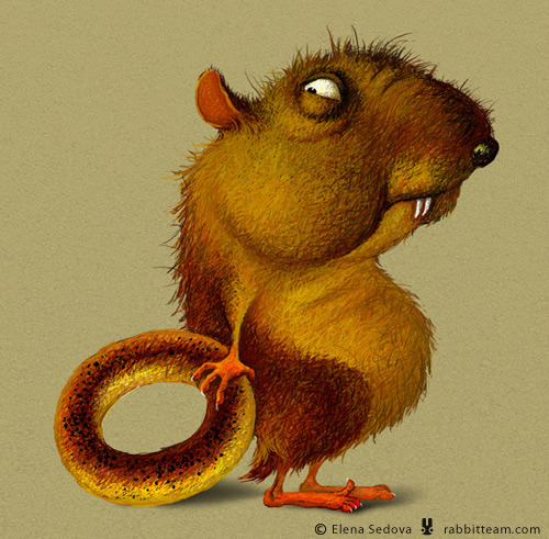 портрет с баранкой