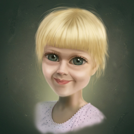 Девочка блондинка