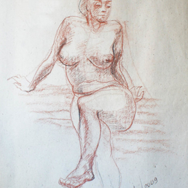 Набросок обнаженной модели 1