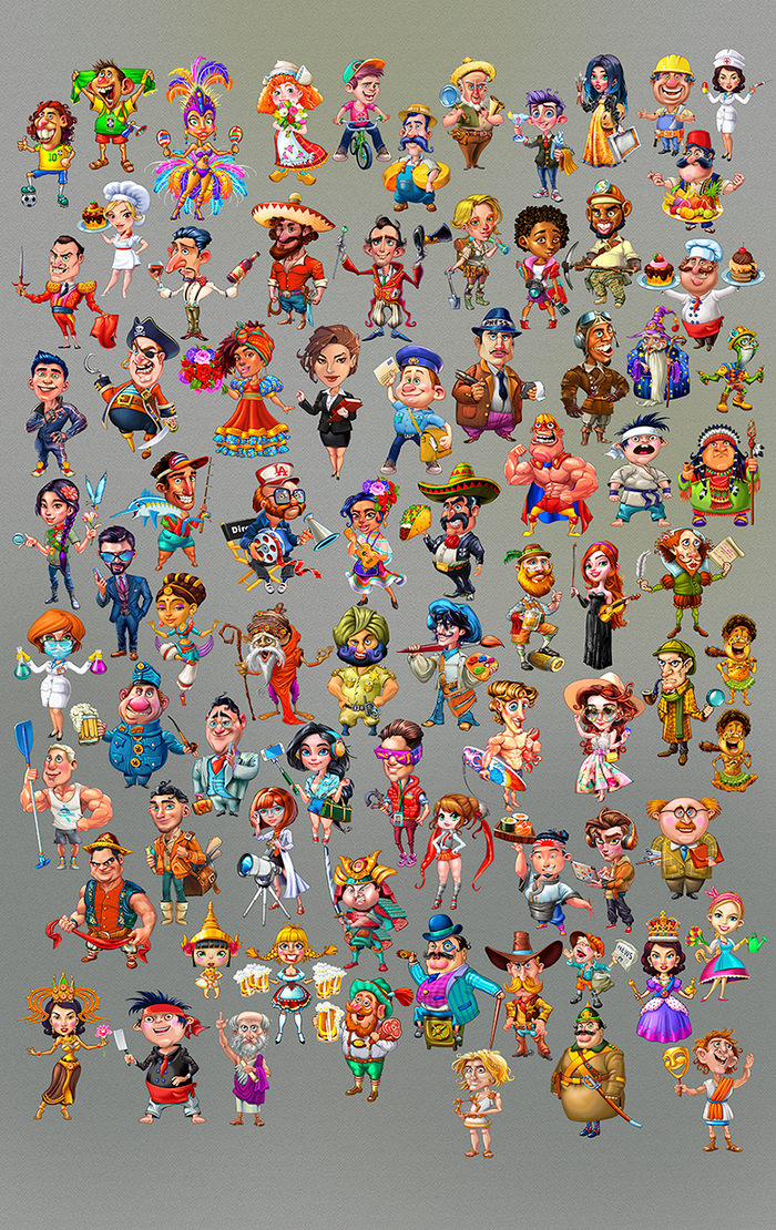 Meta-game Characters (Игровые персонажи)1