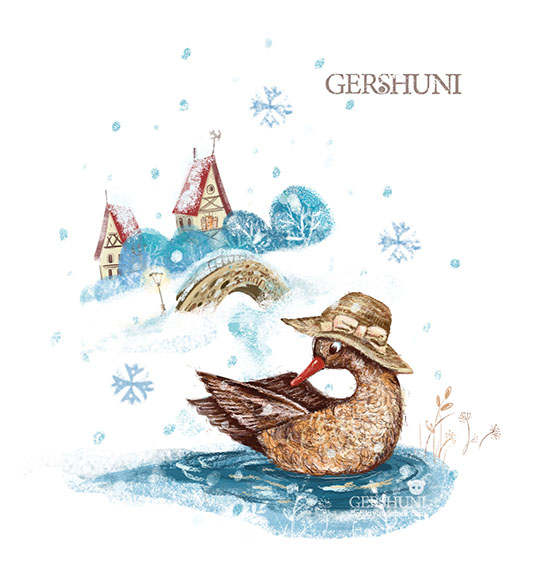 С первым снегом!))...