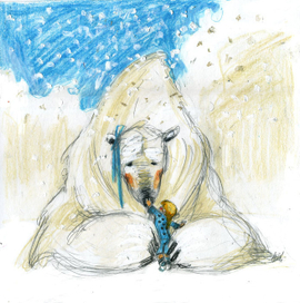 девочка ("приручение белых медведей")