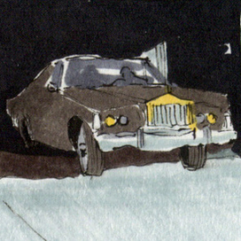 Старый кадиллак