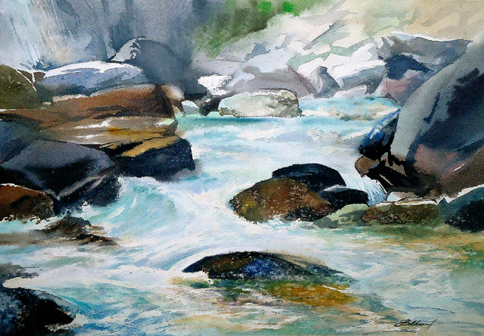 ,,Горный поток-2.Алтай,,