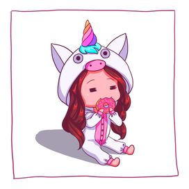 Unicorn chibi