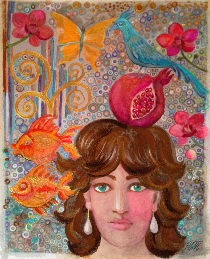 желтая бабочка