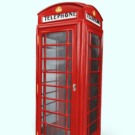 Телефонная бутика Лондона