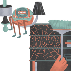 Паук-художник